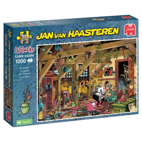 Puzzle Jan van Haasteren Oldtimers Le célibataire 1000 pièces