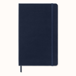 Agenda 2024/2025 Moleskine 18M Planner Weekly 7dagen/1pagina large hc sapphire blue