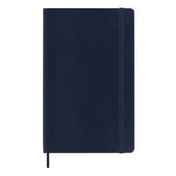 Agenda 2024/2025 Moleskine 18M Planner Weekly 7dagen/1pagina large sc sapphire blue