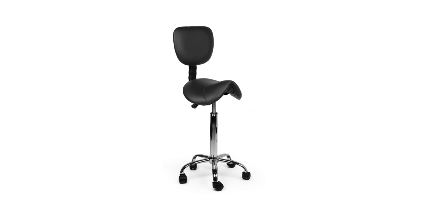 Amazon office chair medium back hard casters black