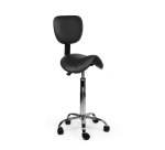 Siège amazone Office dossier Haut roulettes dures noir