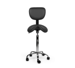 Siège amazone Office dossier Haut roulettes dures noir