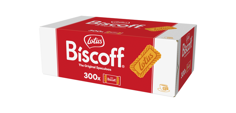 Koekjes Lotus Biscoff speculoos doos 300 stuks