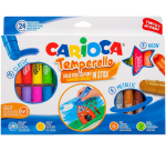 Feutre peinture Carioca Temperello set 24 couleurs