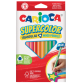 Crayon de couleur Carioca Supercolor Triangular set 12 couleurs