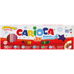 Feutre Carioca Joy set 50 couleurs