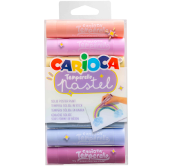 Feutre peinture Carioca Temperello set 8 couleurs pastel