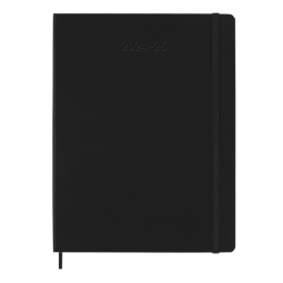 Agenda 2024/2025 Moleskine 18M Planner Weekly 7dagen/1pagina extra large hc black