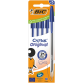 Balpen Bic Cristal medium blauw blister à 5 stuks