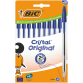 Balpen Bic Cristal medium blauw blister à 10 stuks