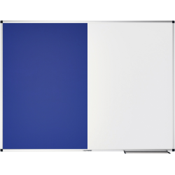 Tableau combi Legamaster UNITE Feutre bleu-Tableau blanc 90x120cm