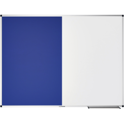 Tableau combi Legamaster UNITE Feutre bleu-Tableau blanc 90x120cm