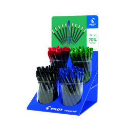 Stylo gel PILOT BL-G2-7 Medium assorti 4 couleurs