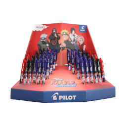 Roller PILOT FriXion Ball Naruto Medium 3 couleurs assorti