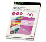 Leitz iLAM Laminierfolie A4 selbstklebend 2x 125 Mikron EVA 100 Stück