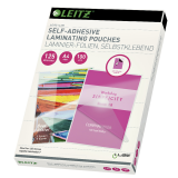 Pochette de plastification Leitz iLAM A4 autocollant 2x 125 microns EVA 100 pièces