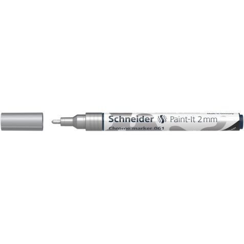 Viltstift  Schneider Paint-it 061 2.0mm metallic chrome