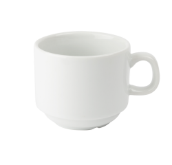 Tasse à thé Olympia Whiteware 200ml blanc boîte de 12 pièces