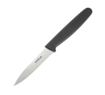 Couteau éplucheur Hygiplas 7,5cm noir