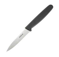 Couteau éplucheur Hygiplas 7,5cm noir