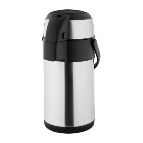 Pot isotherme Olympia avec pompe 2,5L inox