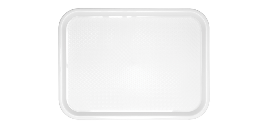 Olympia Kristallon Tray 45x35 cm PP White
