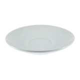 Soucoupe Olympia Whiteware blanc boîte 12 pièces