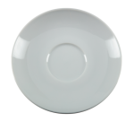 Soucoupe Olympia Whiteware blanc boîte 12 pièces
