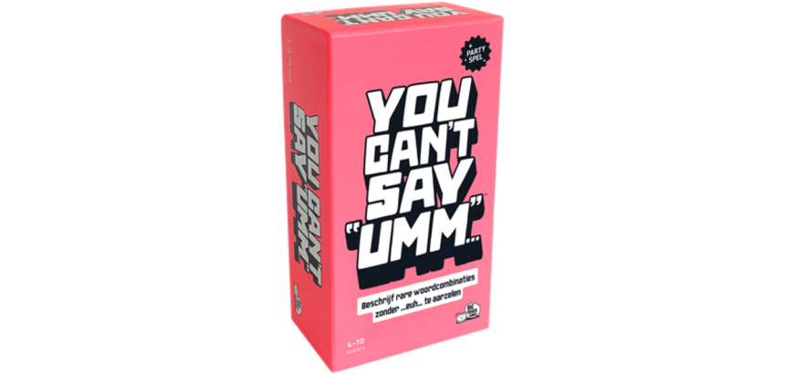 Jeu You Can't Say Umm