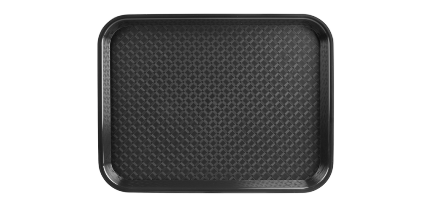 Olympia Kristallon Tablett 45x35cm PP schwarz