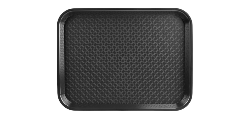 Plateau Olympia Kristallon 45x35cm PP noir