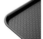 Plateau Olympia Kristallon 45x35cm PP noir