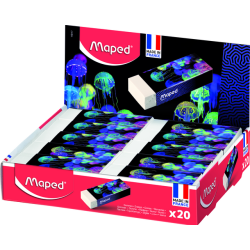 Gomme Maped Deepsea Paradise présentoir 20 pièces