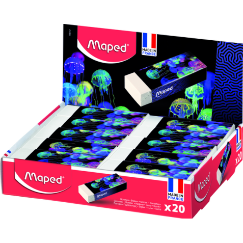 Gomme Maped Deepsea Paradise présentoir 20 pièces