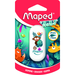 Gomme Maped jungle Fever blister 1 pièce