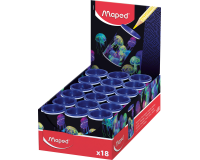 Taille-crayon Maped Deepsea Paradise 1 trou présentoir 18 pièces
