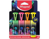 Surligneur maped Deepsea Paradise set 4 couleurs