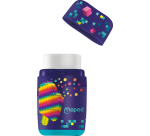 Taille-crayon Maped Pixel Party Connect 2 trous avec gomme présentoir 20 pièces