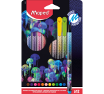 Feutre Maped Deepsea Paradise set 12 couleurs