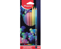 Crayon de couleur Maped Deepsea paradise set 12 couleurs