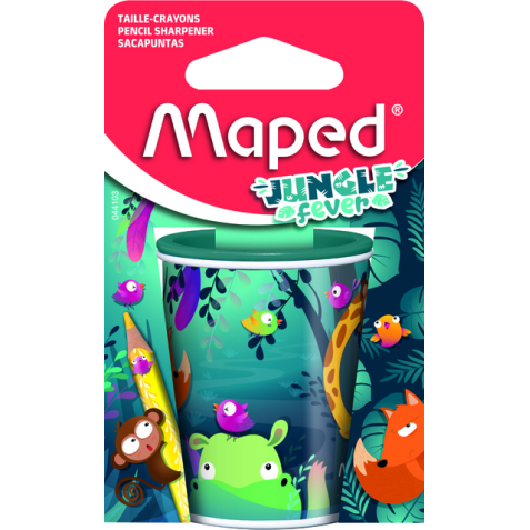 Taille-crayon Maped Jungle fever 2 trous