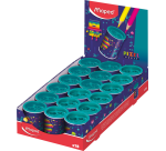 Taille-crayon Maped Pixel Party 2 trous présentoir 18 pièces