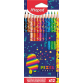 Crayon de couleur Maped Pixel party set 12 couleurs