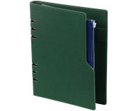 Organiseur Kalpa Clipbook A4 inclusif agenda 2025-2026 7 jours/2 pages vert