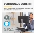 Support écran Fellowes Breyta noir