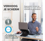 Laptopstandaard Fellowes Breyta zwart