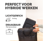 Laptopstandaard Fellowes Breyta zwart