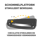 Voetensteun Fellowes Breyta zwart
