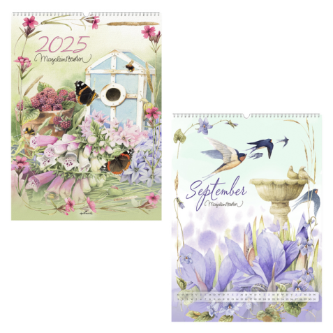 Calendrier mensuel 2025 Hallmark Marjolein Bastin 210x210mm