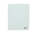 Carnet d'adresses Atoma A5 ligné 54 feuilles 90g PP assorti